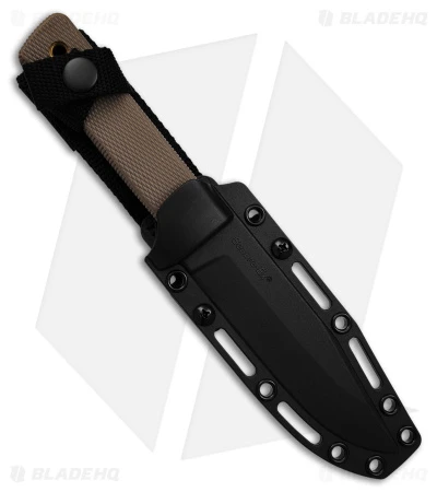 Cold Steel SRK-C Compact Fixed Blade Knife Dark Earth Kray-Ex (5" Black SK-5) 3 Cold Steel SRK-C Compact Fixed Blade Knife Dark Earth Kray-Ex (5" Black SK-5) - Image 3