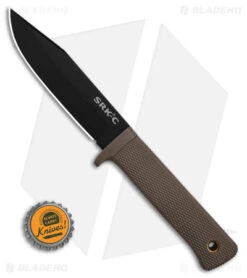 Cold Steel SRK-C Compact Fixed Blade Knife Dark Earth Kray-Ex (5" Black SK-5) 7 Cold Steel SRK-C Compact Fixed Blade Knife Dark Earth Kray-Ex (5" Black SK-5) -Cold Steel Cold Steel SRK Compact FBK Dark Earth Kray Ex 5in Black SK 5 BHQ 158051 td size