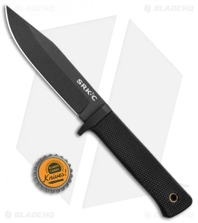 Cold Steel SRK-C Compact Fixed Blade Knife Kray-Ex (5" Black) 49LCKD 4 Cold Steel SRK-C Compact Fixed Blade Knife Kray-Ex (5" Black) 49LCKD - Image 4