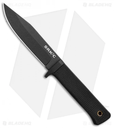 Cold Steel SRK-C Compact Fixed Blade Knife Kray-Ex (5" Black) 49LCKD 1 Cold Steel SRK-C Compact Fixed Blade Knife Kray-Ex (5" Black) 49LCKD