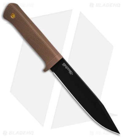 Cold Steel SRK Search Rescue Fixed Blade Knife Tan Polymer (6" Black ) 2 Cold Steel SRK Search Rescue Fixed Blade Knife Tan Polymer (6" Black ) - Image 2