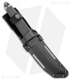 Cold Steel San Mai Master Tanto Fixed Blade Knife (6" Satin San Mai) 35AB 6 Cold Steel San Mai Master Tanto Fixed Blade Knife (6" Satin San Mai) 35AB -Cold Steel Cold Steel San Mai Master Anto Satin 35AB BHQ 80438 jr sheath