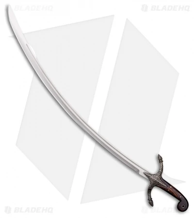 Cold Steel Scimitar Sword W/ Rosewood Handle (32" Satin) 88SYS 1 Cold Steel Scimitar Sword W/ Rosewood Handle (32" Satin) 88SYS