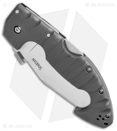 Cold Steel Spartan Kopis Tri-Ad Lockback Knife Gray (4.5" SW Serr AUS 10A) 2 Cold Steel Spartan Kopis Tri-Ad Lockback Knife Gray (4.5" SW Serr AUS 10A) - Image 2