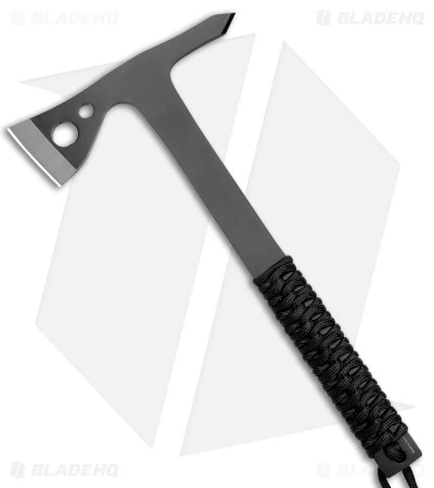 Cold Steel Throwing Axes Gray Stainless Steel W/ Black Paracord (3 Pack) 2 Cold Steel Throwing Axes Gray Stainless Steel W/ Black Paracord (3 Pack) - Image 2