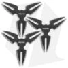 Cold Steel Throwing Stars Black Stainless Steel (3 Pack) 15STR3PK