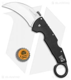Cold Steel Tiger Claw Karambit Lockback Knife (3.25" Satin CPM-S35VN) 22C 7 Cold Steel Tiger Claw Karambit Lockback Knife (3.25" Satin CPM-S35VN) 22C -Cold Steel Cold Steel Tiger Claw Karambit Lockback Knife Satin CPM S35VN 22C BHQ 105930 kp bottlecap jr