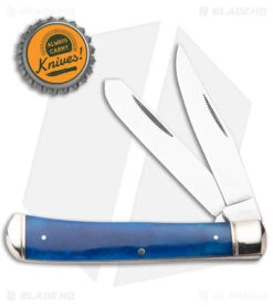 Cold Steel Trapper Slip Joint Knife Blue Bone (3.3" Satin) 7 Cold Steel Trapper Slip Joint Knife Blue Bone (3.3" Satin) -Cold Steel Cold Steel Trapper SJ Blue Bone Satin BHQ 140033 jr bottlecap