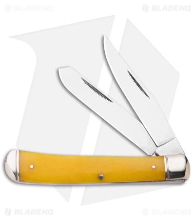 Cold Steel Trapper Slip Joint Knife Yellow Bone (3.3" Satin) 1 Cold Steel Trapper Slip Joint Knife Yellow Bone (3.3" Satin)