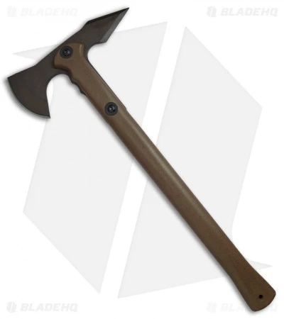Cold Steel Trench Hawk Drop Forged Axe Flat Dark Earth - 90PTHFZ 1 Cold Steel Trench Hawk Drop Forged Axe Flat Dark Earth - 90PTHFZ