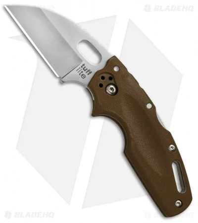 Cold Steel Tuff Lite Tri-Ad Lock Knife Flat Dark Earth (2.5" Satin) 20LTF 1 Cold Steel Tuff Lite Tri-Ad Lock Knife Flat Dark Earth (2.5" Satin) 20LTF