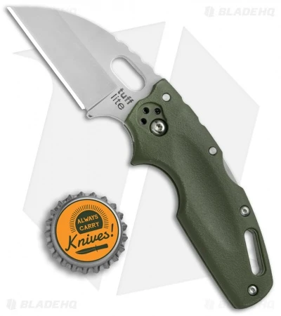 Cold Steel Tuff Lite Tri-Ad Lock Knife OD Green (2.5" Satin) 20LTG 4 Cold Steel Tuff Lite Tri-Ad Lock Knife OD Green (2.5" Satin) 20LTG - Image 4