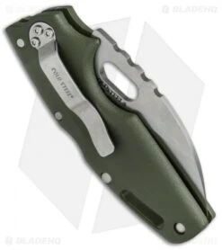 Cold Steel Tuff Lite Tri-Ad Lock Knife OD Green (2.5" Satin) 20LTG 6 Cold Steel Tuff Lite Tri-Ad Lock Knife OD Green (2.5" Satin) 20LTG -Cold Steel Cold Steel Tuff Lite Tri Ad OD Green 20LTG BHQ 51977 jr side
