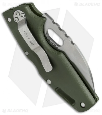 Cold Steel Tuff Lite Tri-Ad Lock Knife OD Green (2.5" Satin) 20LTG 3 Cold Steel Tuff Lite Tri-Ad Lock Knife OD Green (2.5" Satin) 20LTG - Image 3