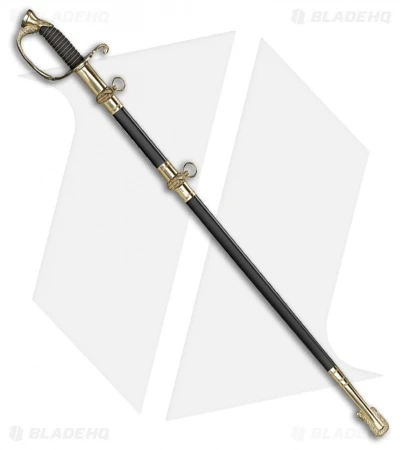 Cold Steel US Naval Officer's Sword (32" Satin Etched) 88MNAL 2 Cold Steel US Naval Officer's Sword (32" Satin Etched) 88MNAL - Image 2