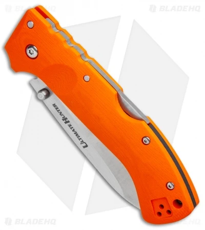 Cold Steel Ultimate Hunter Lockback Knife Blaze Orange G-10 (3.5" Satin) 30URY 2 Cold Steel Ultimate Hunter Lockback Knife Blaze Orange G-10 (3.5" Satin) 30URY - Image 2
