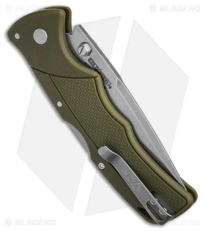 Cold Steel Verdict Tri-Ad Lock Knife Spear Point OD Green GFN (3" SW) 3 Cold Steel Verdict Tri-Ad Lock Knife Spear Point OD Green GFN (3" SW) - Image 3