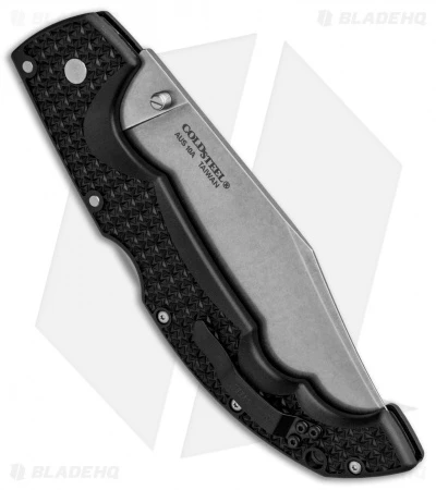 Cold Steel Voyager XL Clip Point Tri-Ad Lock Knife (5.5" Stonewash AUS-10A) 3 Cold Steel Voyager XL Clip Point Tri-Ad Lock Knife (5.5" Stonewash AUS-10A) - Image 3