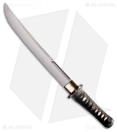 Cold Steel Warrior Series O Tanto Sword W/ Rayskin Iron Handle (12" Satin) 88BT 1 Cold Steel Warrior Series O Tanto Sword W/ Rayskin Iron Handle (12" Satin) 88BT