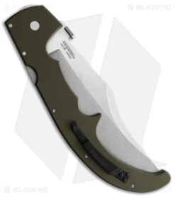 Cold Steel Espada XL 10A Lockback Knife OD Green G-10 (7.5" Stonewash) 62MGCODSW 3 Cold Steel Espada XL 10A Lockback Knife OD Green G-10 (7.5" Stonewash) 62MGCODSW -Cold Steel Cold Steel XL G 10 Espada 10A OD Green SW BHQ 175527 jr side
