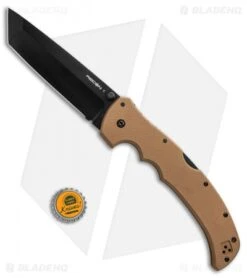 Cold Steel XL Recon 1 Tanto Tri-Ad Lock Knife Coyote Tan (5.5" Black) 27TXTVB 7 Cold Steel XL Recon 1 Tanto Tri-Ad Lock Knife Coyote Tan (5.5" Black) 27TXTVB -Cold Steel Cold Steel XL Recon 1 tanto coyote tan black BHQ 44001 er size