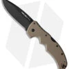 Cold Steel Recon 1 Spear Point Lockback Knife Brown G-10 (4" Black)