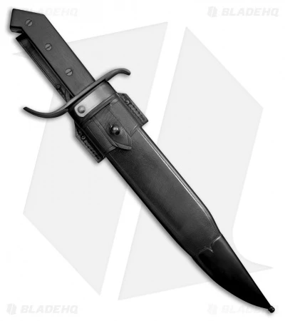 Cold Steel 1917 Frontier Bowie Fixed Blade Knife W/ Sheath (12.25" Black) 88CSAB 2 Cold Steel 1917 Frontier Bowie Fixed Blade Knife W/ Sheath (12.25" Black) 88CSAB - Image 2