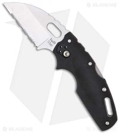 Cold Steel Tuff Lite Tri-Ad Lock Knife (2.5" Satin Serr) 20LTS 1 Cold Steel Tuff Lite Tri-Ad Lock Knife (2.5" Satin Serr) 20LTS