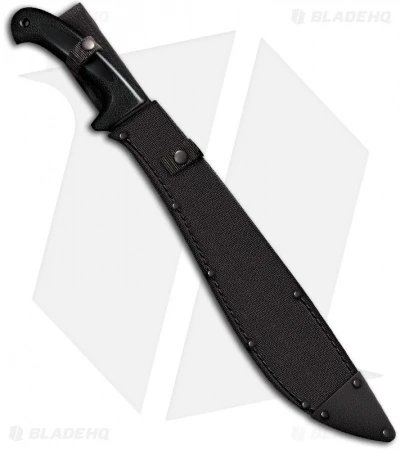 Cold Steel Jungle Machete Knife (16" Black Plain) 97JMS 2 Cold Steel Jungle Machete Knife (16" Black Plain) 97JMS - Image 2