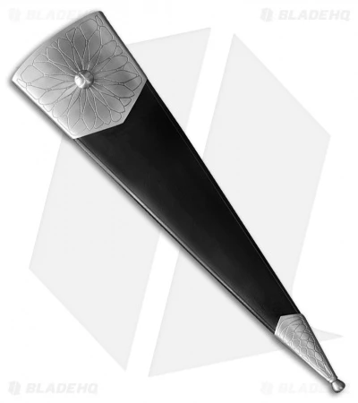 Cold Steel Cinquedea Sword Black Rosewood (20.50" Satin) CS88CDEA 2 Cold Steel Cinquedea Sword Black Rosewood (20.50" Satin) CS88CDEA - Image 2