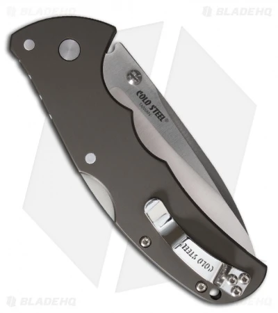 Cold Steel Code-4 Spear Point Knife Folder (3.5" Satin Serr) 58TPSH 2 Cold Steel Code-4 Spear Point Knife Folder (3.5" Satin Serr) 58TPSH - Image 2