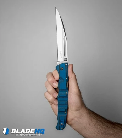 Cold Steel Frenzy I Tri-Ad Lock Knife Black/Green G-10 (5.5" Satin) 62P1A 5 Cold Steel Frenzy I Tri-Ad Lock Knife Black/Green G-10 (5.5" Satin) 62P1A - Image 5