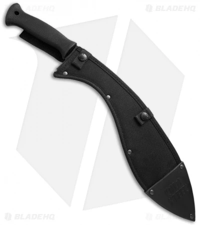 Cold Steel Kukri Plus Machete Fixed Blade Knife (13" Black) 97KMPS 2 Cold Steel Kukri Plus Machete Fixed Blade Knife (13" Black) 97KMPS - Image 2