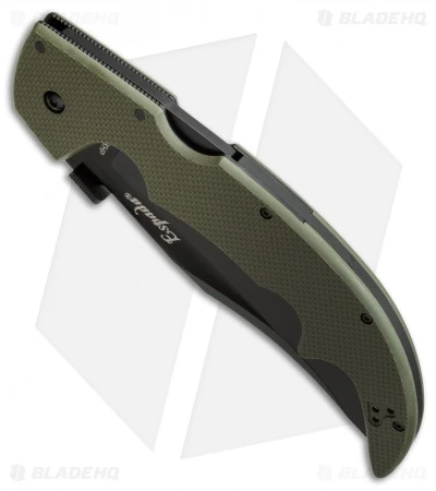 Cold Steel Espada Large Lockback Knife OD Green G-10 (5.5" Black) 62NGLVG 3 Cold Steel Espada Large Lockback Knife OD Green G-10 (5.5" Black) 62NGLVG - Image 3