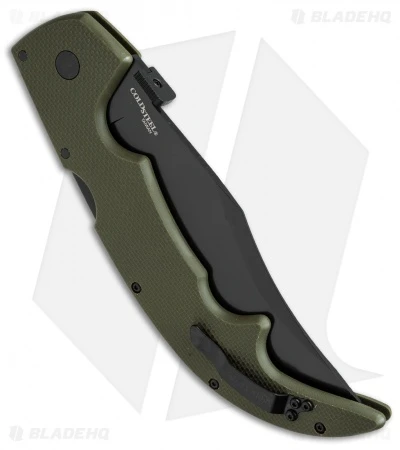 Cold Steel Espada Large Lockback Knife OD Green G-10 (5.5" Black) 62NGLVG 2 Cold Steel Espada Large Lockback Knife OD Green G-10 (5.5" Black) 62NGLVG - Image 2