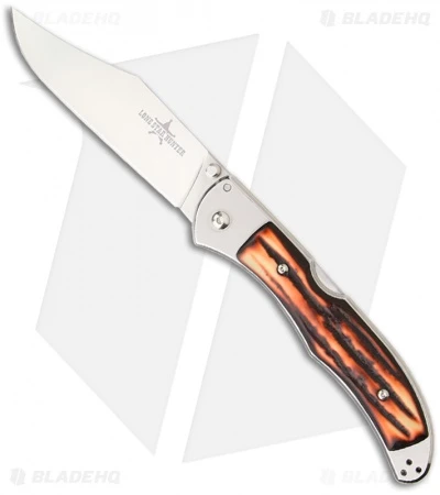 Cold Steel Lone Star Hunter Knife + Thumb Stud (4" Satin) 54SBHT 1 Cold Steel Lone Star Hunter Knife + Thumb Stud (4" Satin) 54SBHT