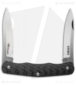 Cold Steel Lucky Pocket Knife Carbon Fiber (2.625" Satin) 54VPN