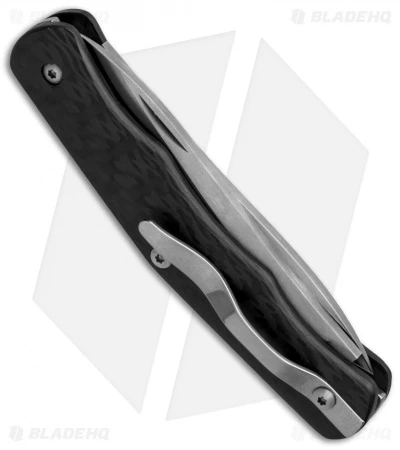 Cold Steel Lucky Pocket Knife Carbon Fiber (2.625" Satin) 54VPN 2 Cold Steel Lucky Pocket Knife Carbon Fiber (2.625" Satin) 54VPN - Image 2
