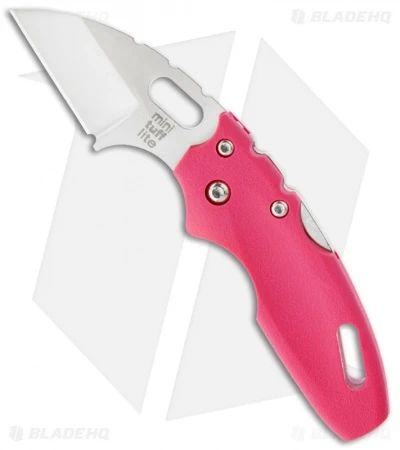 Cold Steel Mini Tuff Lite Lockback Knife Pink (2" Satin) 20MTP 1 Cold Steel Mini Tuff Lite Lockback Knife Pink (2" Satin) 20MTP