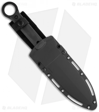 Cold Steel Shanghai Shadow Dagger Fixed Blade Knife (7" Black) 80PSSK 2 Cold Steel Shanghai Shadow Dagger Fixed Blade Knife (7" Black) 80PSSK - Image 2