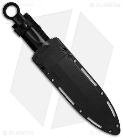 Cold Steel Shanghai Warrior Dagger Fixed Blade Knife (9.75" Black) 2 Cold Steel Shanghai Warrior Dagger Fixed Blade Knife (9.75" Black) - Image 2
