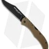 Cold Steel Broken Skull II Knife Coyote Tan G-10 (4" Black CPM-S35VN) 54S2A
