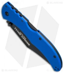 Cold Steel Broken Skull IV Knife Blue G-10 (4" Black CTS-XHP) 54SBLU 5 Cold Steel Broken Skull IV Knife Blue G-10 (4" Black CTS-XHP) 54SBLU -Cold Steel cold steel steve austin broken skulls iv 54sblu bottom cm