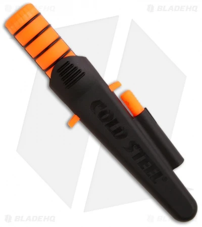 Cold Steel Survival Edge Knife Orange Fixed Blade (5" Satin) 80PH 2 Cold Steel Survival Edge Knife Orange Fixed Blade (5" Satin) 80PH - Image 2