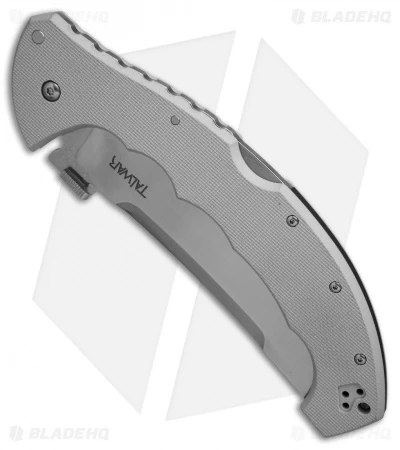 Cold Steel 5.5" Talwar Lockback Knife Gray G-10 (Satin CTS-XHP) TXVSLV 2 Cold Steel 5.5" Talwar Lockback Knife Gray G-10 (Satin CTS-XHP) TXVSLV - Image 2