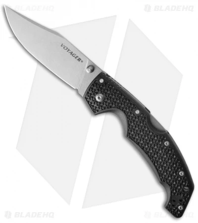 Cold Steel Voyager Large Clip Point Tri-Ad Lock Knife (4" Stonewash) 29AC 1 Cold Steel Voyager Large Clip Point Tri-Ad Lock Knife (4" Stonewash) 29AC