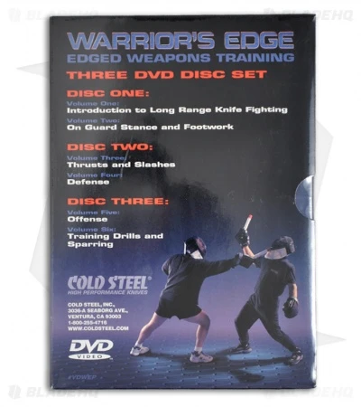 Cold Steel Warrior's Edge: Edged Weapons Training - 3 DVD Set (6 Volume) 1 Cold Steel Warrior's Edge: Edged Weapons Training - 3 DVD Set (6 Volume)